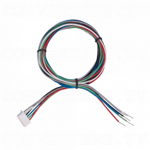 Open Wire 6 Pin RGB Cable