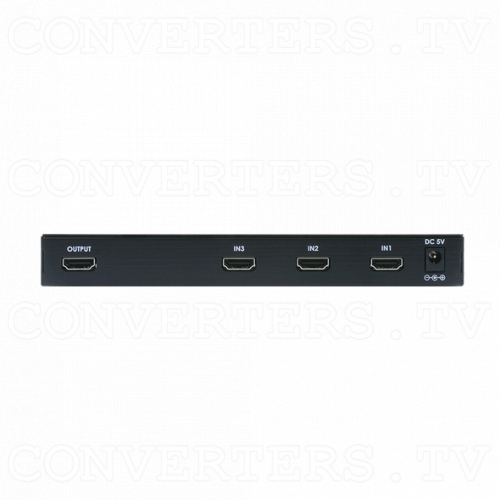 HDMI 3in 1out Switch Back View