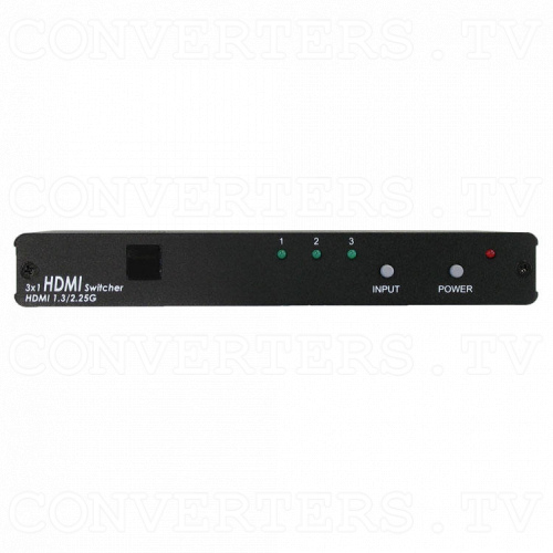 HDMI Switch 3 input - 1 output Front View