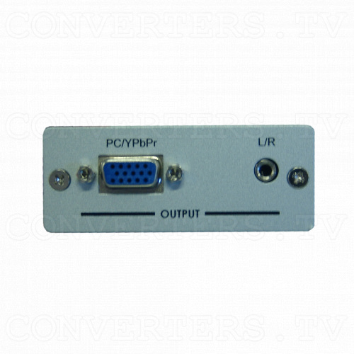 HDMI to PC/HD Component Converter Back View