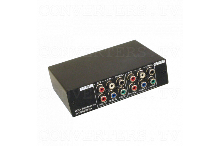 HD-SD Distributor 1 input : 3 output (w/Digital & Analog Audio)